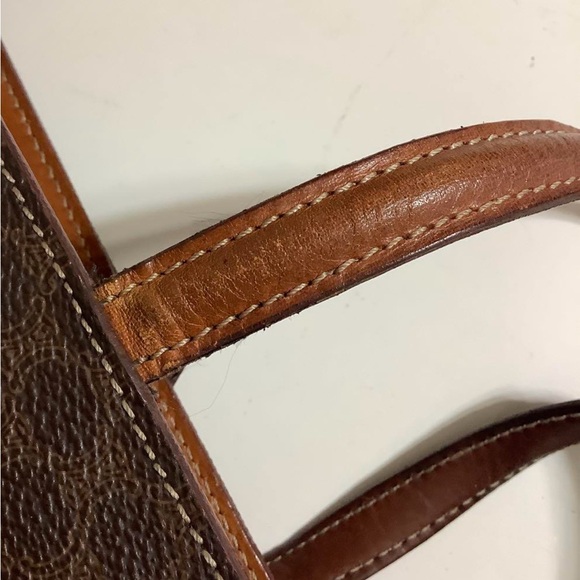 Authentic Celine Brown Leather Tote Bag - Picture 10 of 13